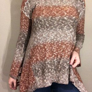Multicolored Knox Rose Sweater Size Small